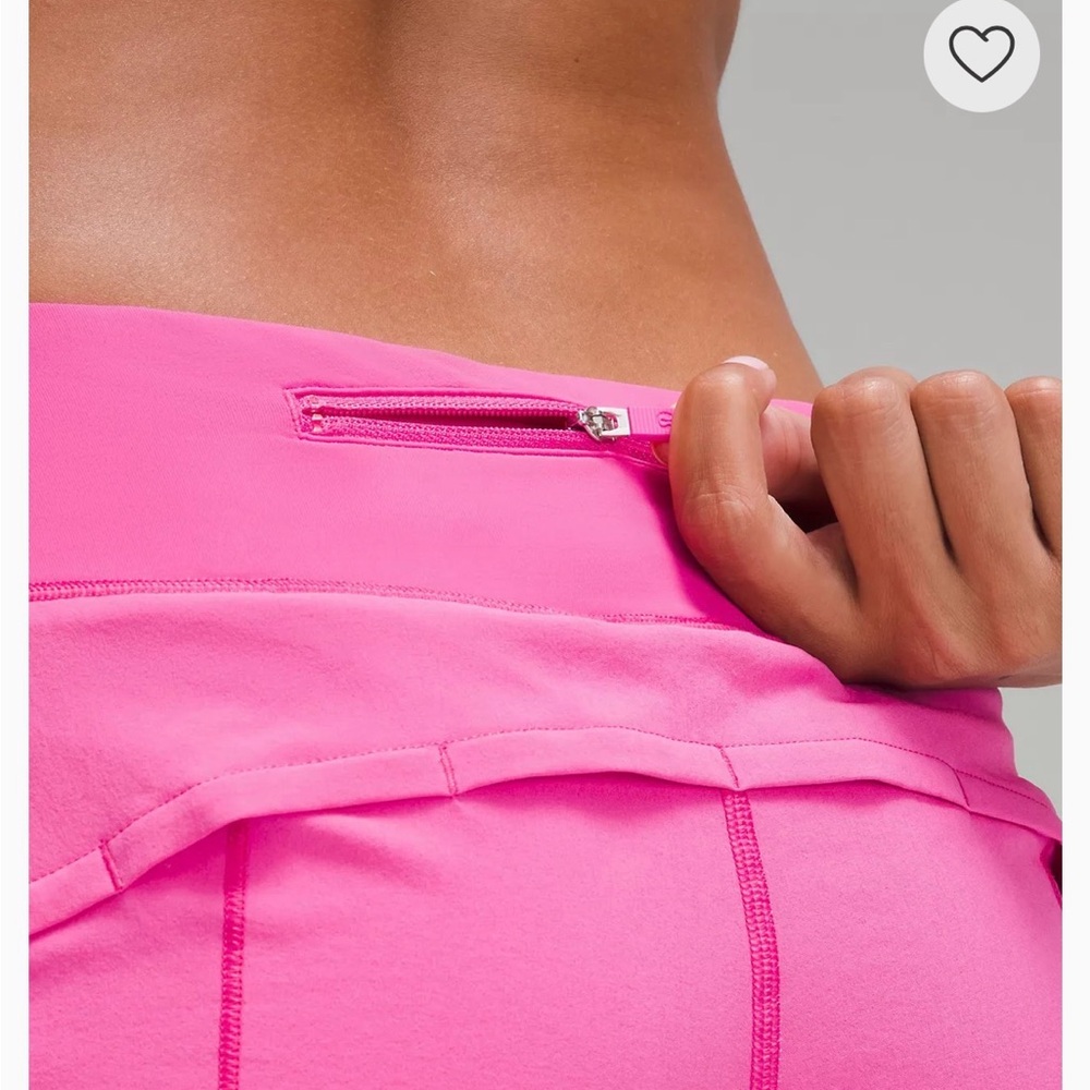 lululemon Speed Up Low-Rise Lined Short 2.5" Sonic Pink 10 - Picture 4 of 11